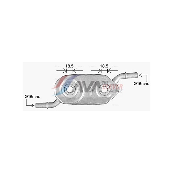 Oljekylare, motor