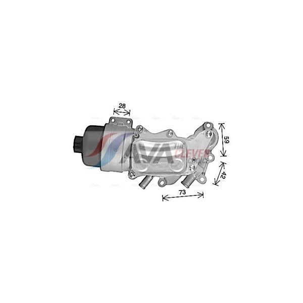 Oljekylare, motor Oljekylare, motor