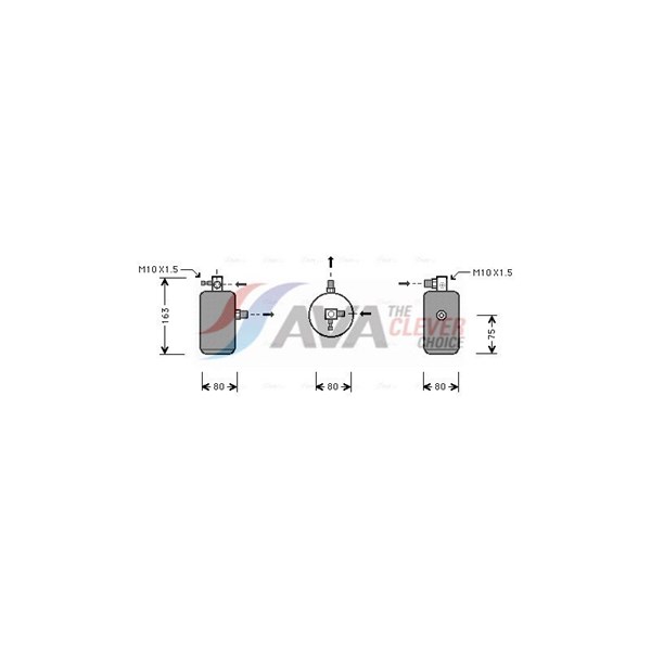 Torkfilter Ava quality cooling CND162 AVA QUALITY COOLING Torkfilter Ava quality cooling CND162 AVA QUALITY COOLING