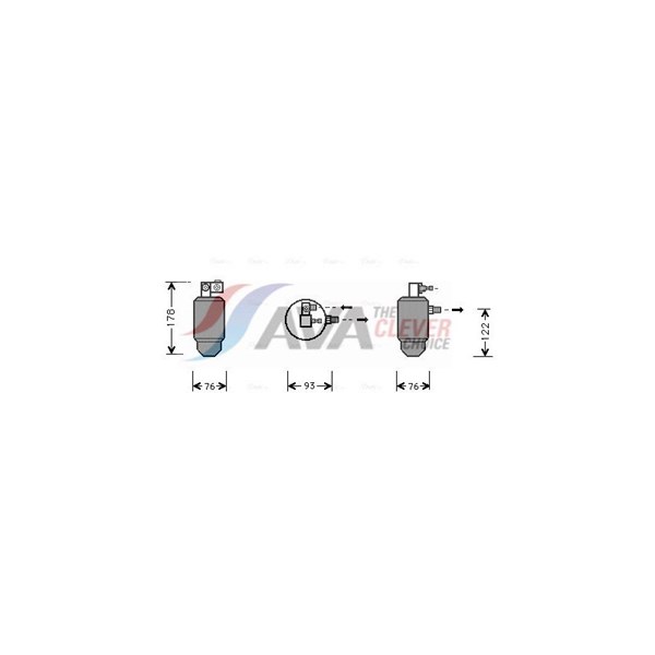 Torkfilter Ava quality cooling CND164 AVA QUALITY COOLING Torkfilter Ava quality cooling CND164 AVA QUALITY COOLING
