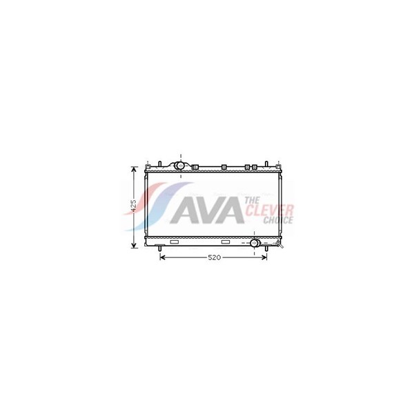 Kylare, motorkylning Ava quality cooling CR2101 AVA QUALITY COOLING