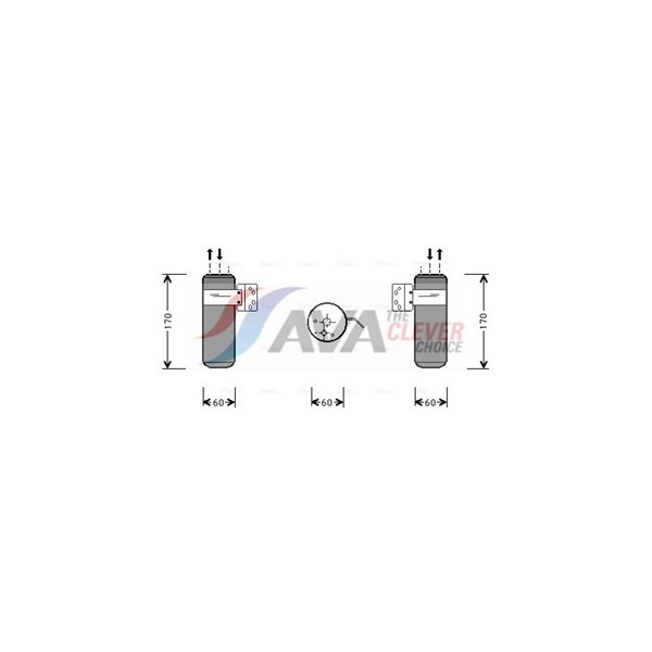 Torkfilter Ava quality cooling CRD052 AVA QUALITY COOLING Torkfilter Ava quality cooling CRD052 AVA QUALITY COOLING