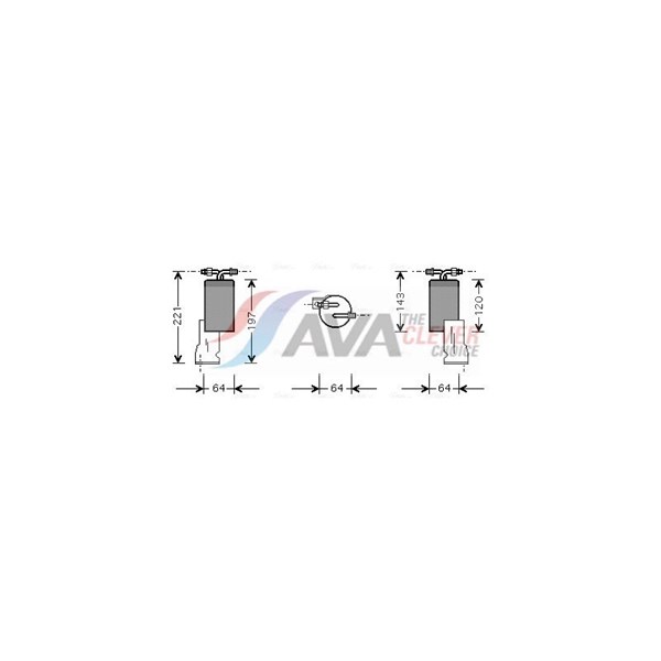 Torkfilter Ava quality cooling CRD066 AVA QUALITY COOLING Torkfilter Ava quality cooling CRD066 AVA QUALITY COOLING