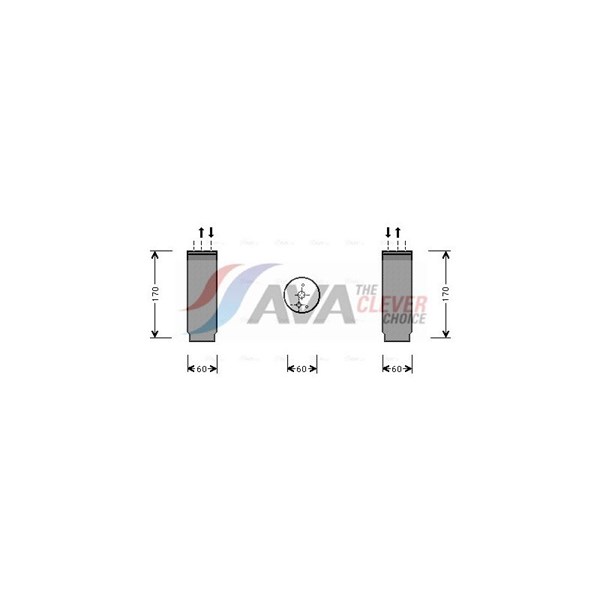 Torkfilter Ava quality cooling CRD073 AVA QUALITY COOLING