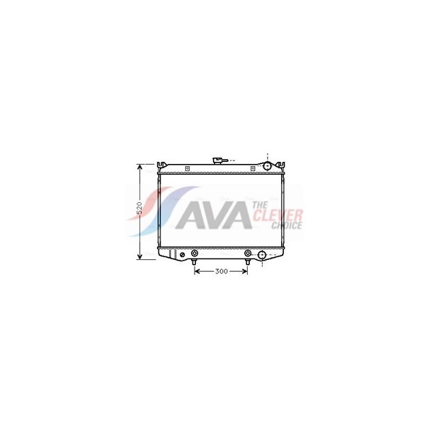 Kylare, motorkylning Ava quality cooling DN2076 AVA QUALITY COOLING