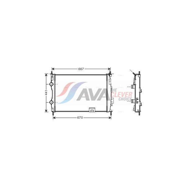 Kylare, motorkylning Ava quality cooling DNA2280 AVA QUALITY COOLING