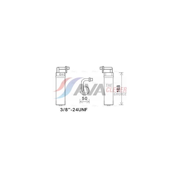 Torkfilter Ava quality cooling DND282 AVA QUALITY COOLING Torkfilter Ava quality cooling DND282 AVA QUALITY COOLING