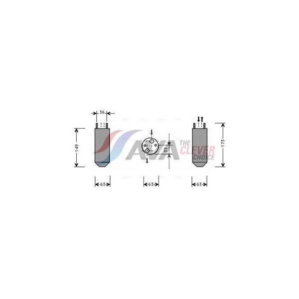 Torkfilter Ava quality cooling DWD022 AVA QUALITY COOLING Torkfilter Ava quality cooling DWD022 AVA QUALITY COOLING