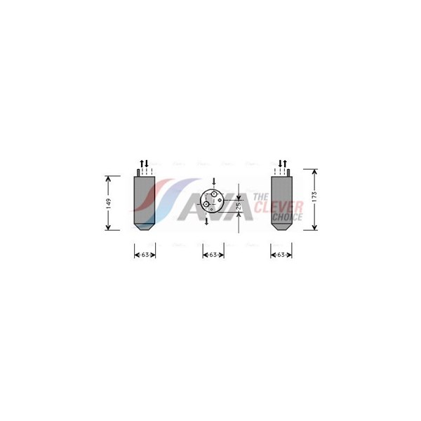 Torkfilter Ava quality cooling DWD029 AVA QUALITY COOLING Torkfilter Ava quality cooling DWD029 AVA QUALITY COOLING