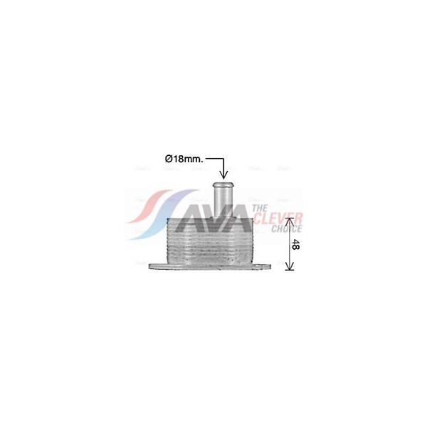 Oljekylare, motor Oljekylare, motor