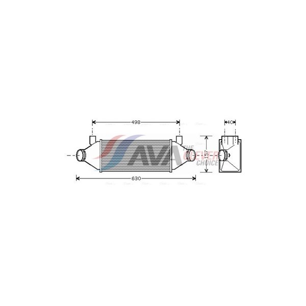 Intercooler Ava quality cooling FDA4314 AVA QUALITY COOLING