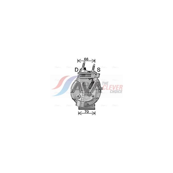Kompressor, klimatanläggning 12V Ava quality cooling FDAK674 AVA QUALITY COOLING Kompressor, klimatanläggning 12V Ava quality cooling FDAK674 AVA QUALITY COOLING