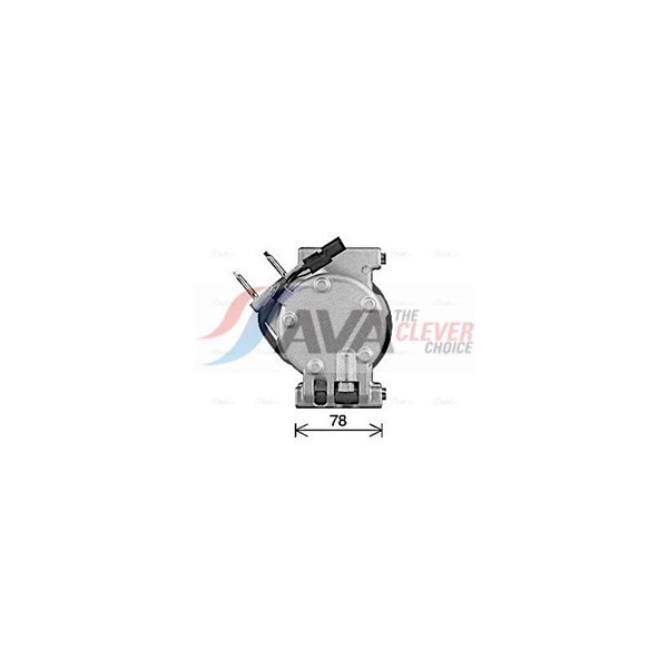 Kompressor, klimatanläggning 12V Ava quality cooling FDAK682 AVA QUALITY COOLING Kompressor, klimatanläggning 12V Ava quality cooling FDAK682 AVA QUALITY COOLING