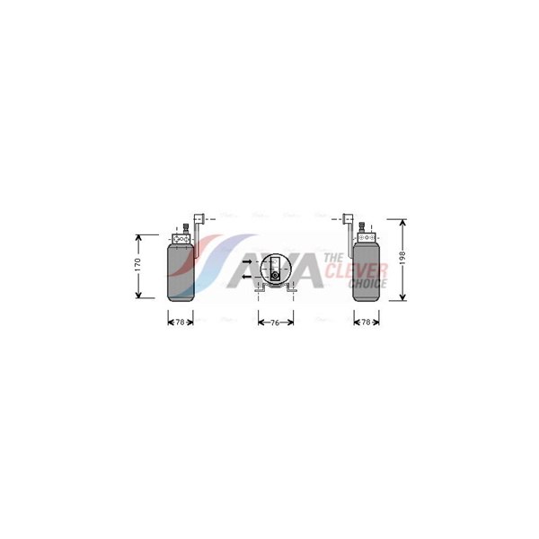 Torkfilter Ava quality cooling FDD296 AVA QUALITY COOLING Torkfilter Ava quality cooling FDD296 AVA QUALITY COOLING