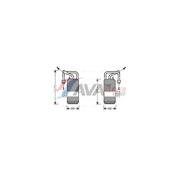 Torkfilter Ava quality cooling FDD386 AVA QUALITY COOLING Torkfilter Ava quality cooling FDD386 AVA QUALITY COOLING