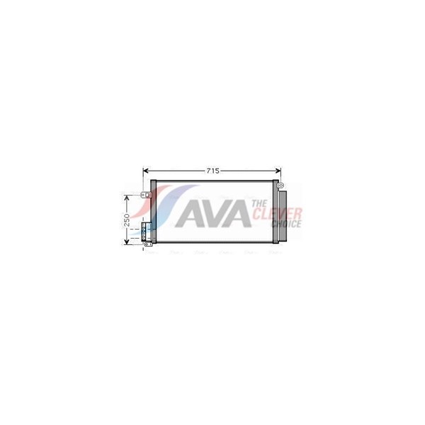 Kondensor, klimatanläggning Ava quality cooling FTA5310D AVA QUALITY COOLING
