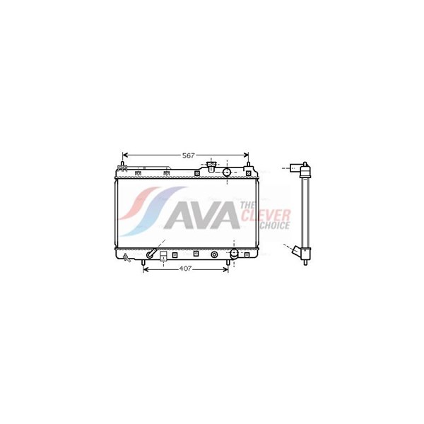 Kylare, motorkylning Ava quality cooling HD2104 AVA QUALITY COOLING