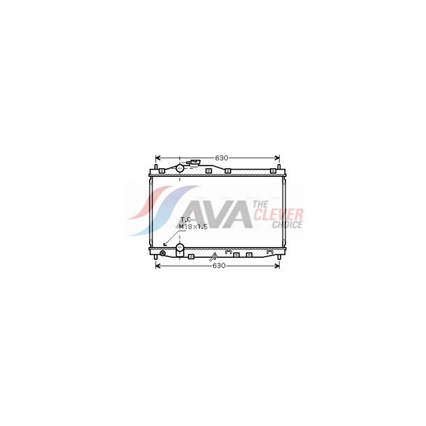 Kylare, motorkylning Ava quality cooling HD2171 AVA QUALITY COOLING