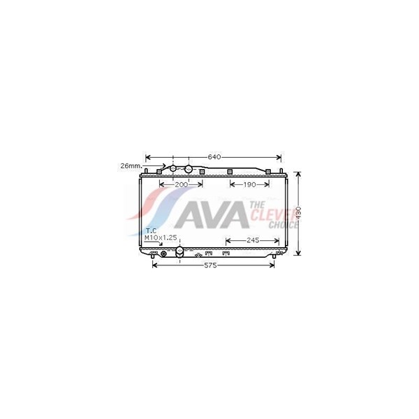 Kylare, motorkylning Ava quality cooling HD2191 AVA QUALITY COOLING