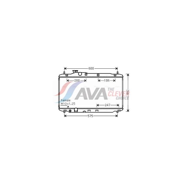 Kylare, motorkylning Ava quality cooling HD2296 AVA QUALITY COOLING