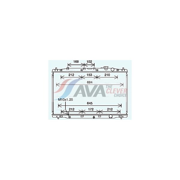 Kylare, motorkylning Ava quality cooling HD2313 AVA QUALITY COOLING