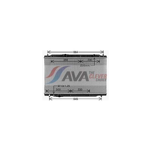Kylare, motorkylning Ava quality cooling HD2334 AVA QUALITY COOLING