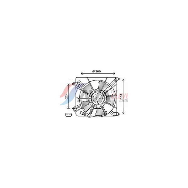 Fläkt, kylare Ava quality cooling HD7537 AVA QUALITY COOLING