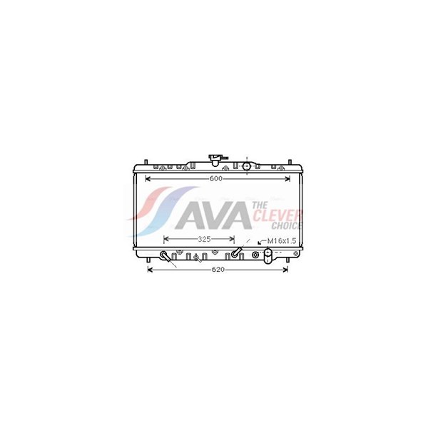 Kylare, motorkylning Ava quality cooling HDA2053 AVA QUALITY COOLING