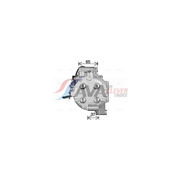 Kompressor, klimatanläggning 12V Ava quality cooling HDAK332 AVA QUALITY COOLING Kompressor, klimatanläggning 12V Ava quality cooling HDAK332 AVA QUALITY COOLING