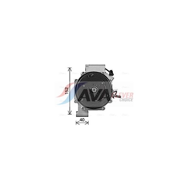 Kompressor, klimatanläggning 12V Ava quality cooling HDAK332 AVA QUALITY COOLING Kompressor, klimatanläggning 12V Ava quality cooling HDAK332 AVA QUALITY COOLING
