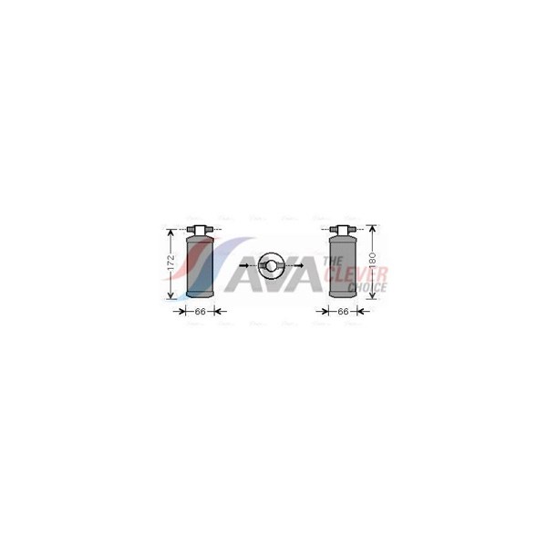 Torkfilter Ava quality cooling HDD184 AVA QUALITY COOLING Torkfilter Ava quality cooling HDD184 AVA QUALITY COOLING