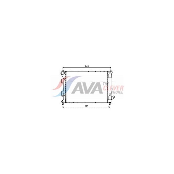 Kylare, motorkylning Ava quality cooling HYA2335 AVA QUALITY COOLING Kylare, motorkylning Ava quality cooling HYA2335 AVA QUALITY COOLING
