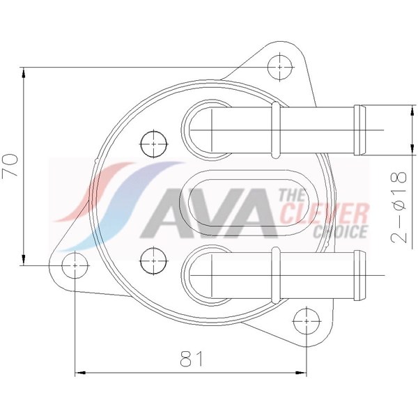 Oljekylare, automatisk transmission Oljekylare, automatisk transmission