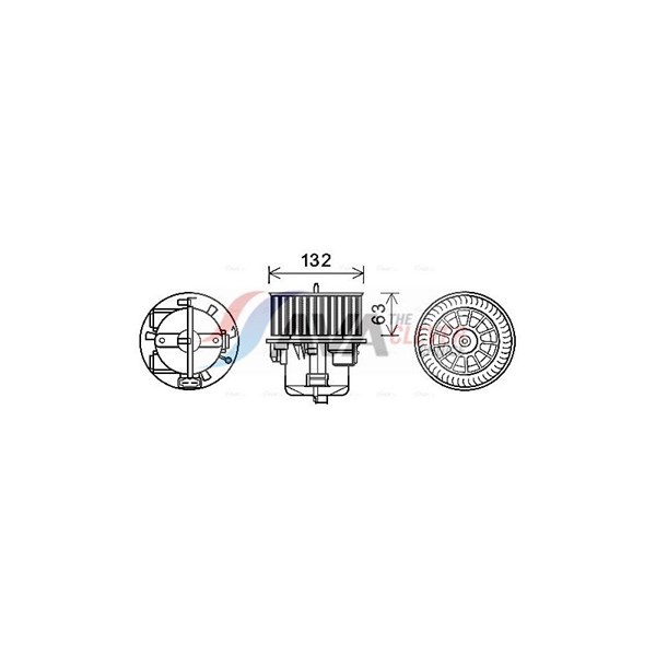 Kupéfläkt 12V Ava quality cooling VO8179 AVA QUALITY COOLING Kupéfläkt 12V Ava quality cooling VO8179 AVA QUALITY COOLING