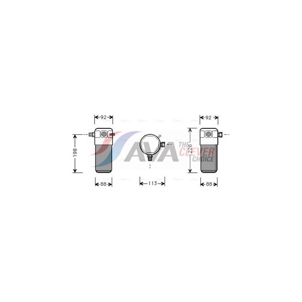 Torkfilter Ava quality cooling VOD105 AVA QUALITY COOLING Torkfilter Ava quality cooling VOD105 AVA QUALITY COOLING