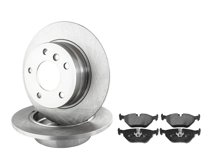 Bromssats, Skivbroms Volvo S70, Framaxel Skruvat plus