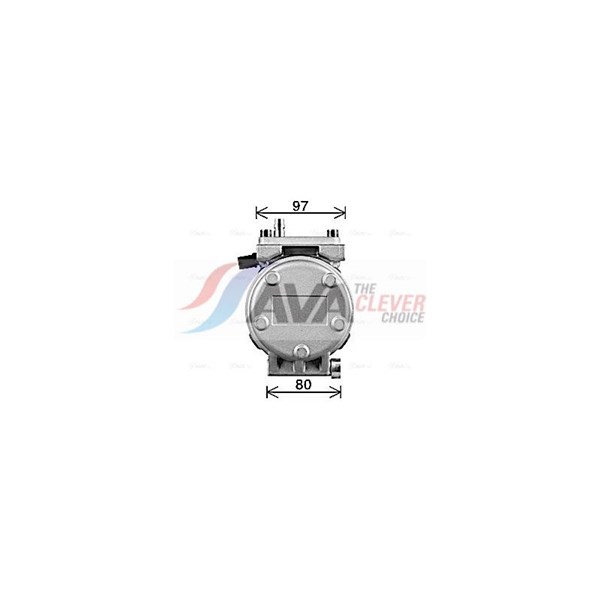 Kompressor, klimatanläggning Ava quality cooling KAAK336 AVA QUALITY COOLING