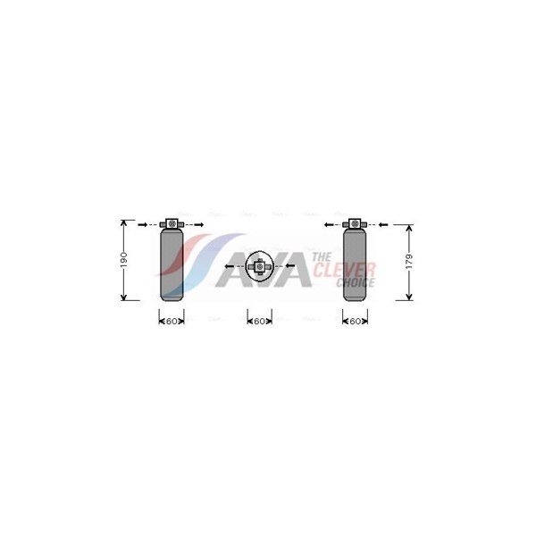Torkfilter Ava quality cooling KAD028 AVA QUALITY COOLING Torkfilter Ava quality cooling KAD028 AVA QUALITY COOLING