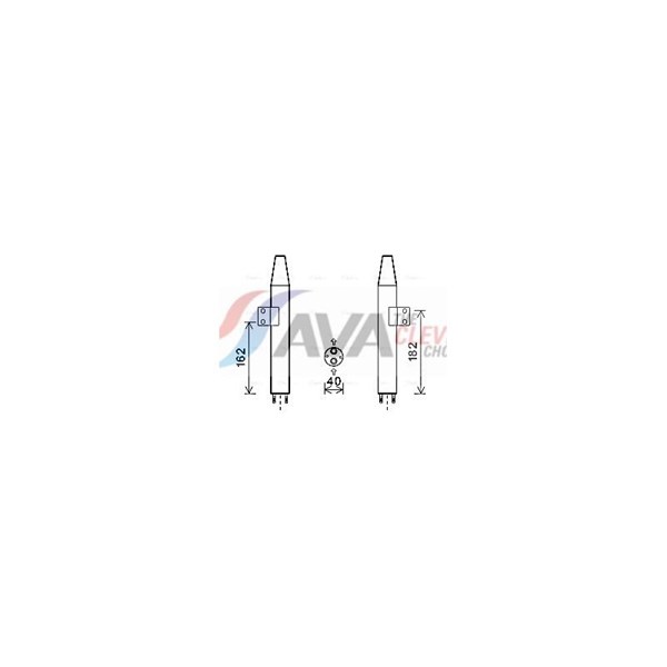Torkfilter Ava quality cooling KAD165 AVA QUALITY COOLING Torkfilter Ava quality cooling KAD165 AVA QUALITY COOLING