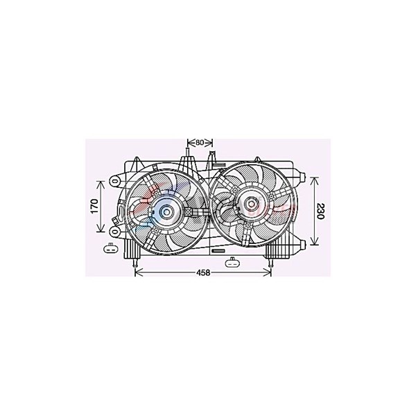 Fläkt, kylare Ava quality cooling LC7503 AVA QUALITY COOLING Fläkt, kylare Ava quality cooling LC7503 AVA QUALITY COOLING