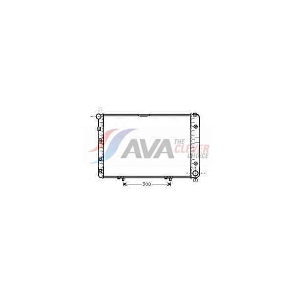 Kylare, motorkylning Ava quality cooling MS2077 AVA QUALITY COOLING