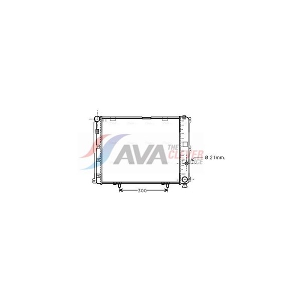 Kylare, motorkylning Ava quality cooling MS2126 AVA QUALITY COOLING