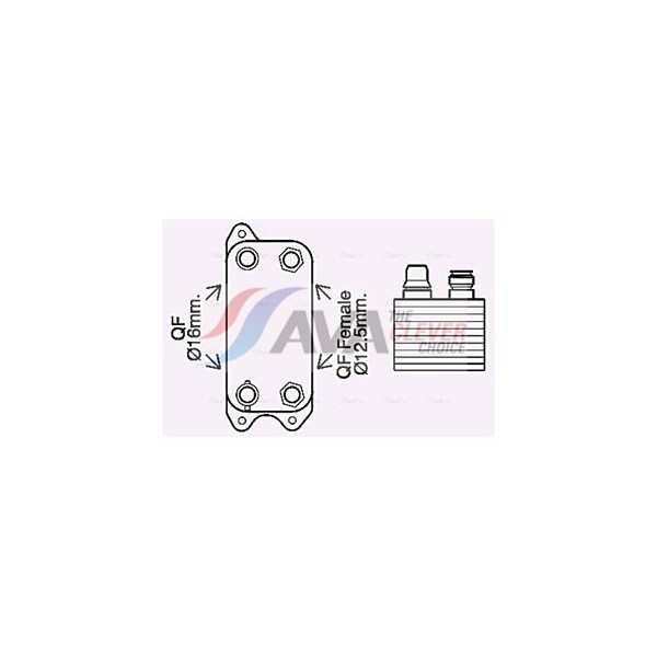 Oljekylare, automatisk transmission Oljekylare, automatisk transmission