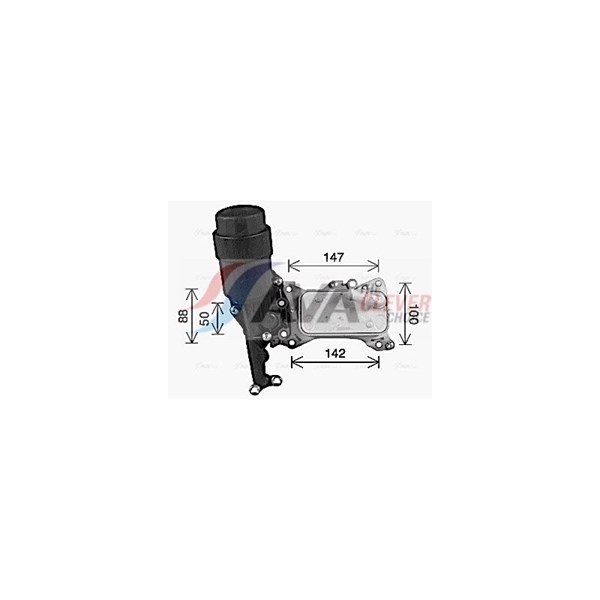 Oljekylare, motor