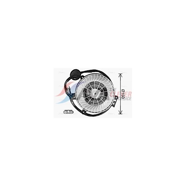 Kupéfläkt 12V Ava quality cooling MS8771 AVA QUALITY COOLING Kupéfläkt 12V Ava quality cooling MS8771 AVA QUALITY COOLING