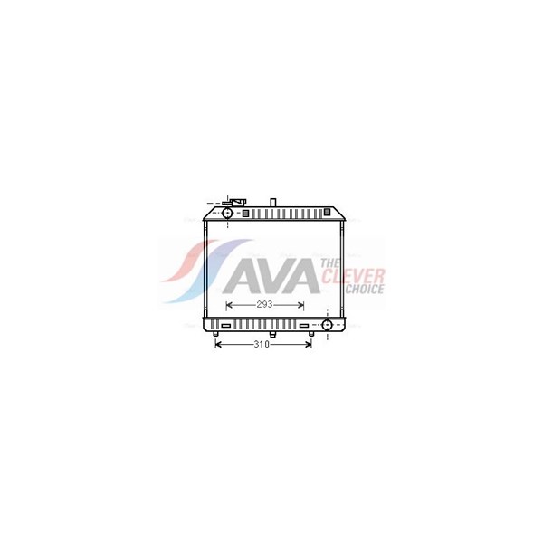 Kylare, motorkylning Ava quality cooling MSA2127 AVA QUALITY COOLING