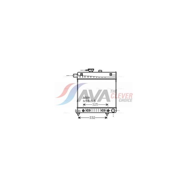Kylare, motorkylning Ava quality cooling MSA2150 AVA QUALITY COOLING