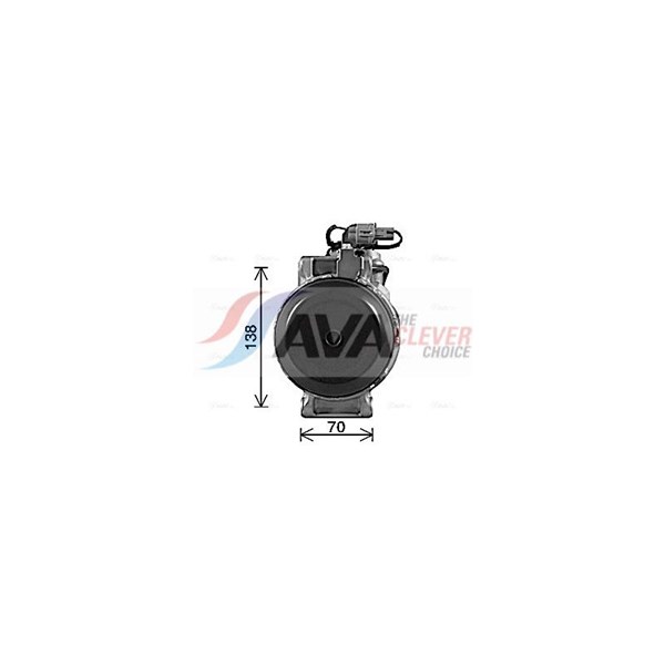 Kompressor, klimatanläggning 12V Ava quality cooling MSAK738 AVA QUALITY COOLING Kompressor, klimatanläggning 12V Ava quality cooling MSAK738 AVA QUALITY COOLING