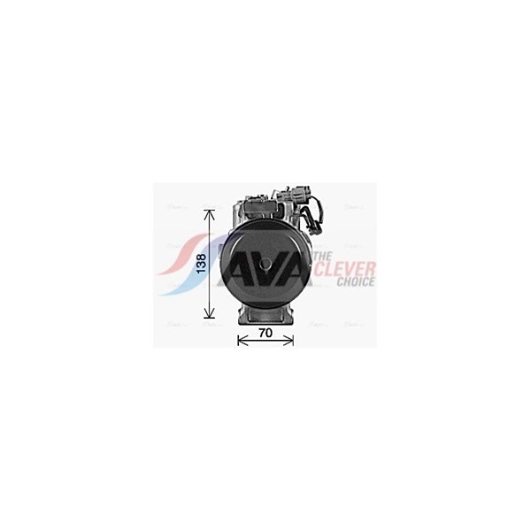 Kompressor, klimatanläggning 12V Ava quality cooling MSAK742 AVA QUALITY COOLING