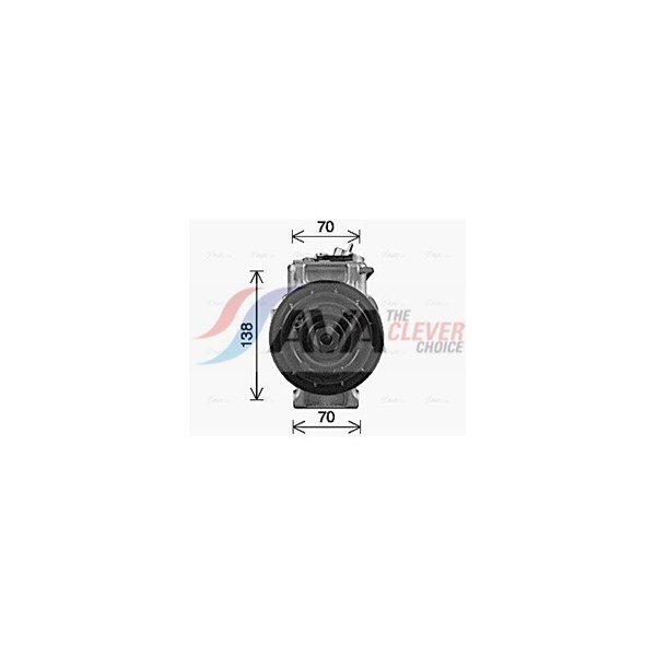 Kompressor, klimatanläggning 12V Ava quality cooling MSAK755 AVA QUALITY COOLING Kompressor, klimatanläggning 12V Ava quality cooling MSAK755 AVA QUALITY COOLING